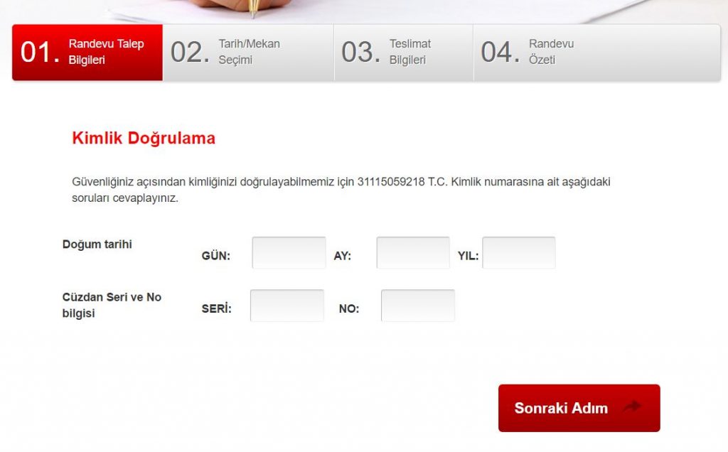 ÇipliYeni Kimlik Kartı Randevu Alma Resimli Anlatımı ÇipliYeni Kimlik Kartı Randevu Alma Resimli Anlatımı