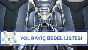 Otobüs Yol Rayiç Bedel