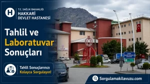Hakkari Devlet Hastanesi
